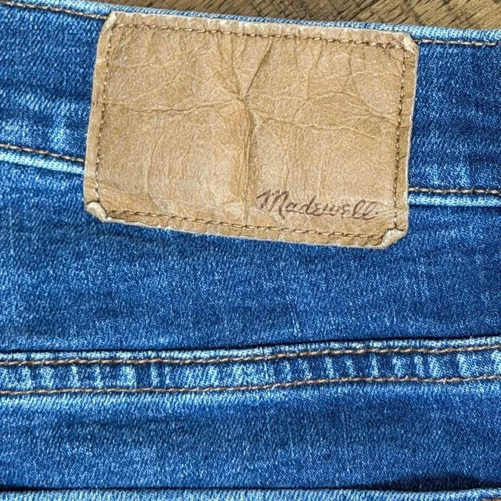 Madewell Athletic Slim Jeans Men's 35x30 Coolmax Stretch Dark Wash Denim